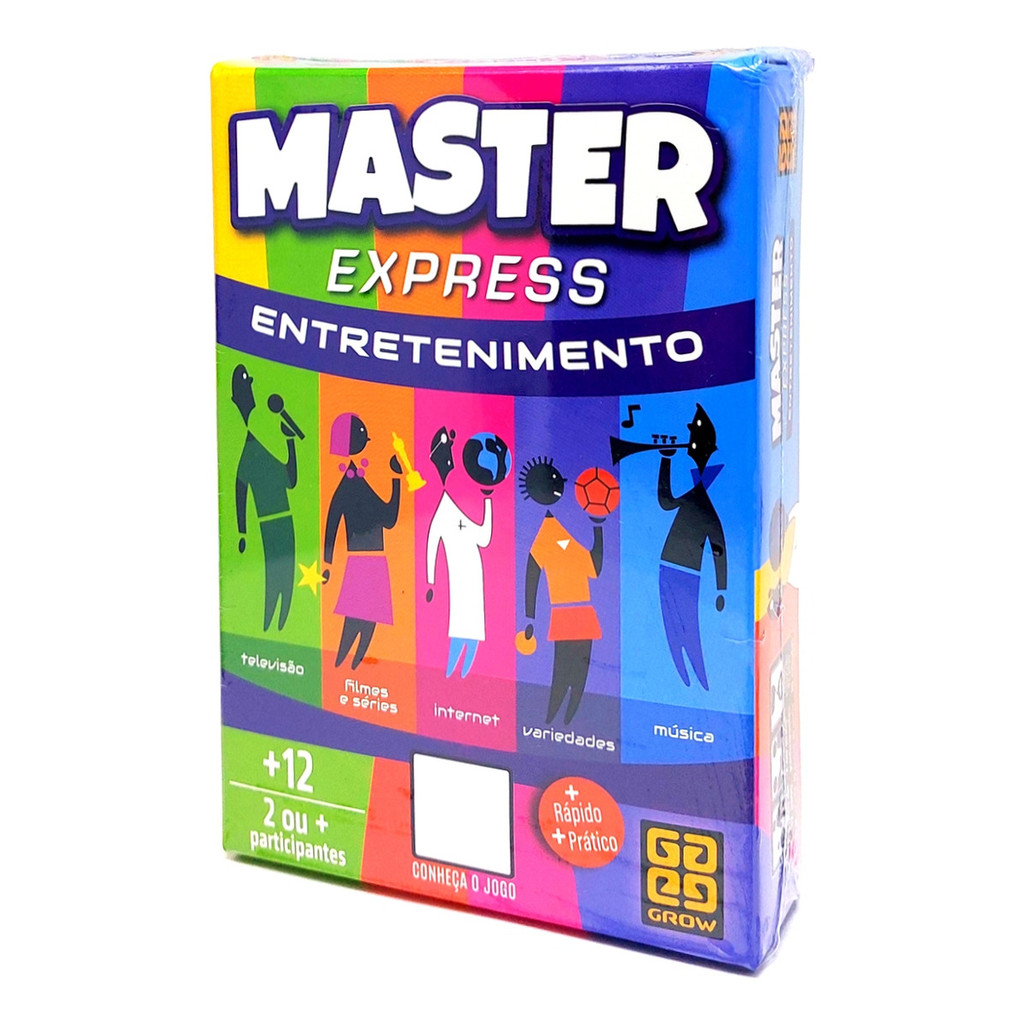 Jogo De Cartas Master Express Entretenimento Grow