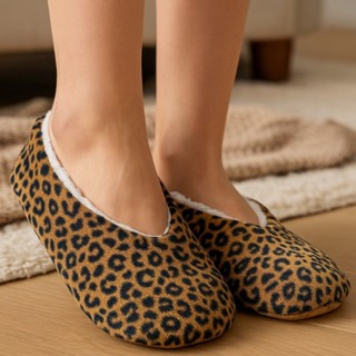 Pantufa Sapatilha Inverno Oncinha – Peludinha, Forrada em Lã e Antiderrapante (Ref: 104-WOMEN-B) ACG em Oferta na Shopee