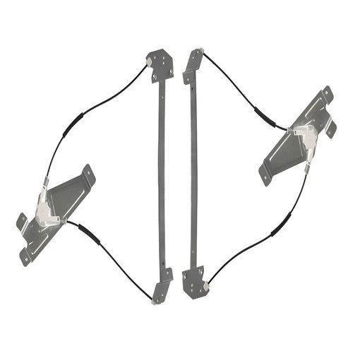 Par Maquina De Vidro S/motor Elétrico Fix. Carto