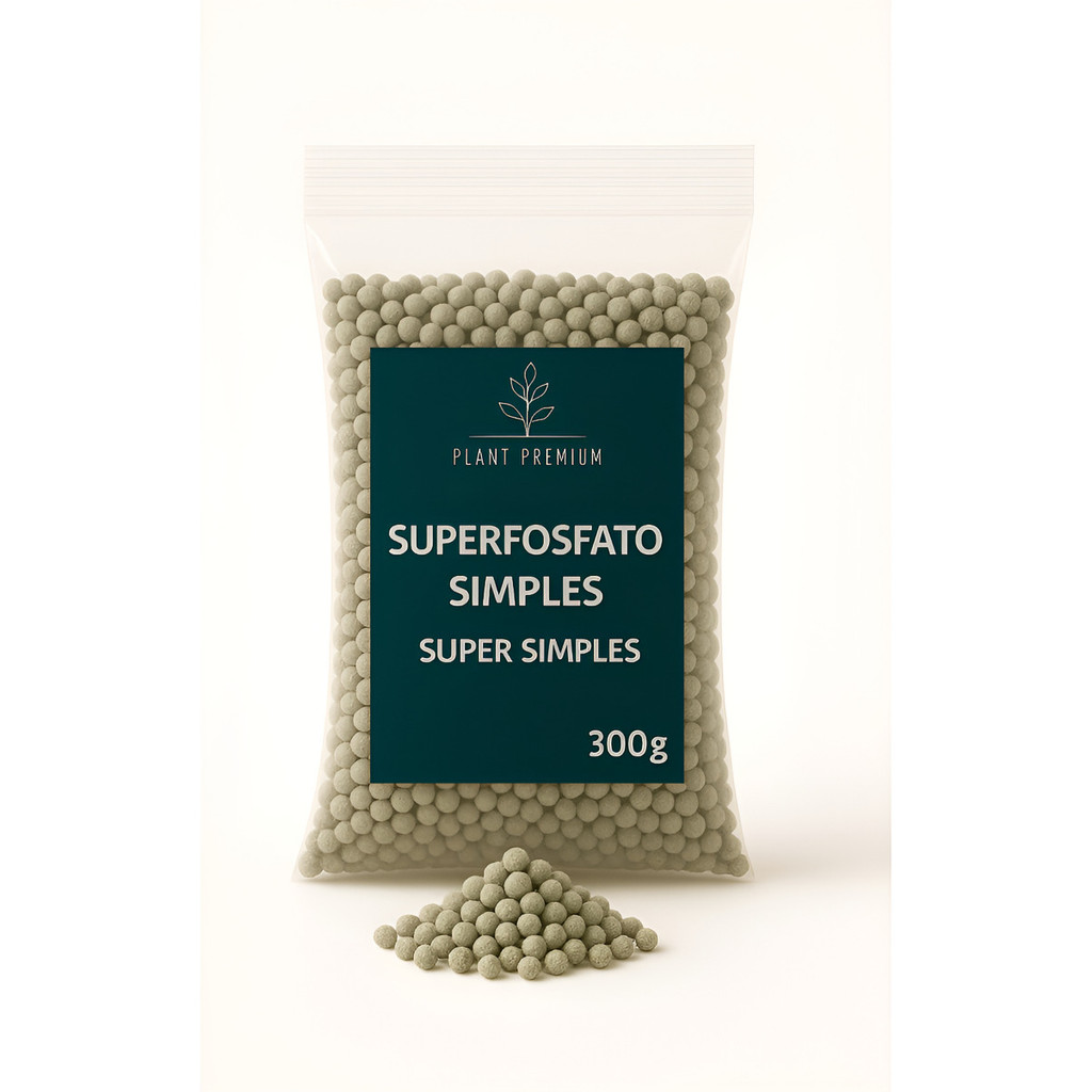 Superfosfato Simples 300g  Fósforo, Cálcio E Enxofre