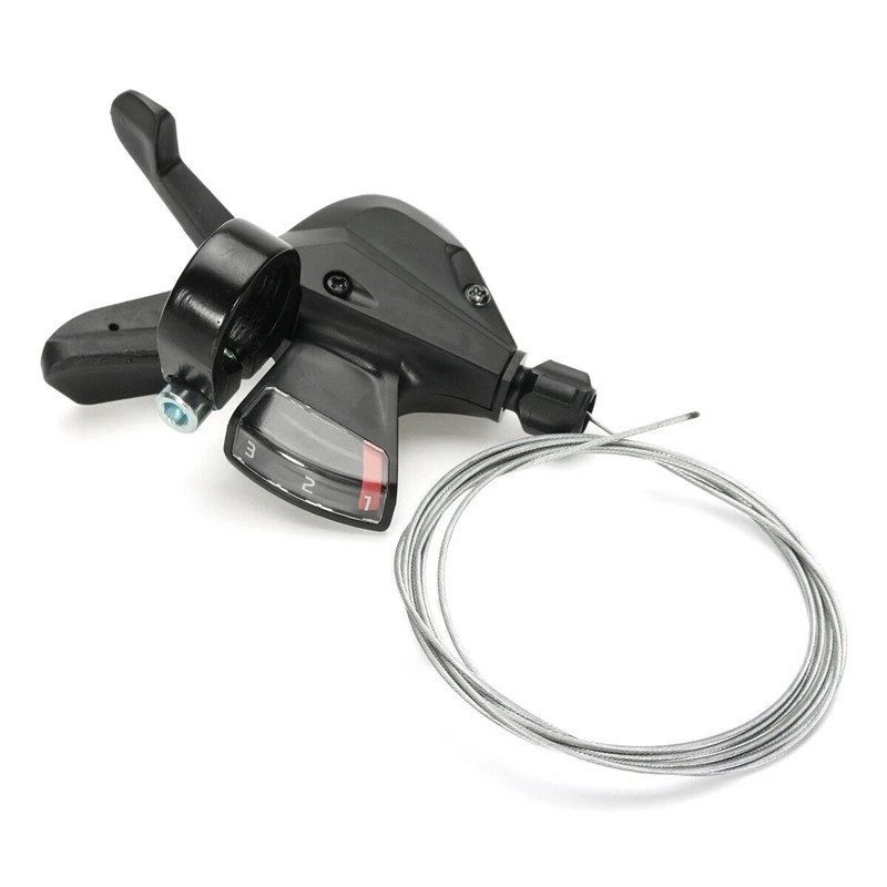 Shimano Altus SL-M310 Alavanca de Câmbio 3x8V MTB Rapidfire Par Dianteiro Traseiro 22.2mm