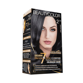 Coloração Beauty Color 2.11 Preto Azulado em Oferta na Shopee