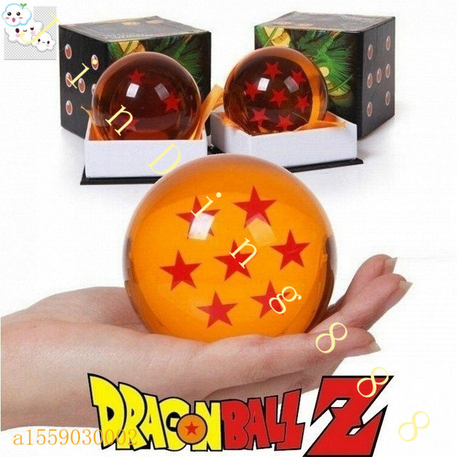 5,7/7,6 Cm 7 Bolas De Dragão Z Bola Com Esfera Caixa De Presente Individual