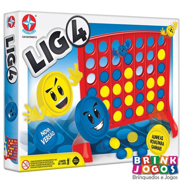Jogo De Estrategia Lig 4 Estrela