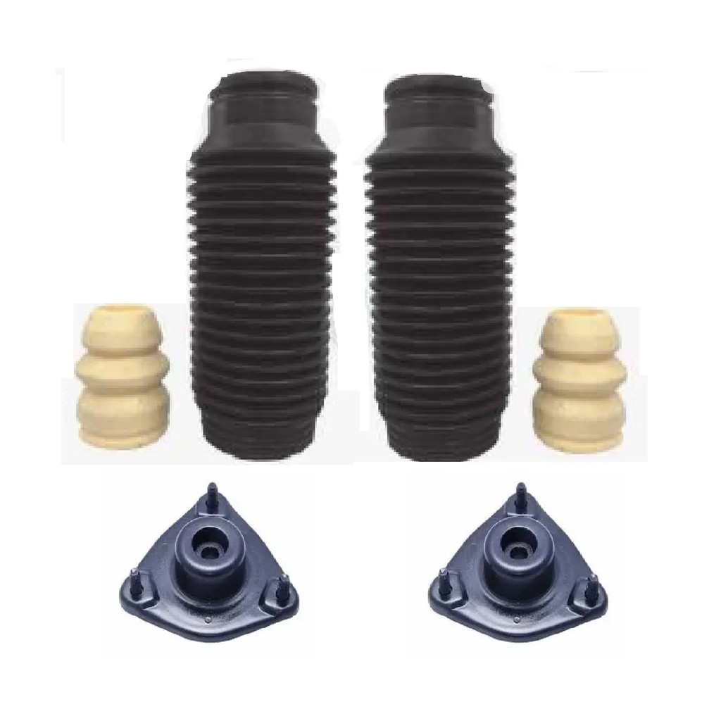 Par Coxim Batente Coifa Suporte Dianteiro Kia Cerato 2009 2010 2011 2012 2013