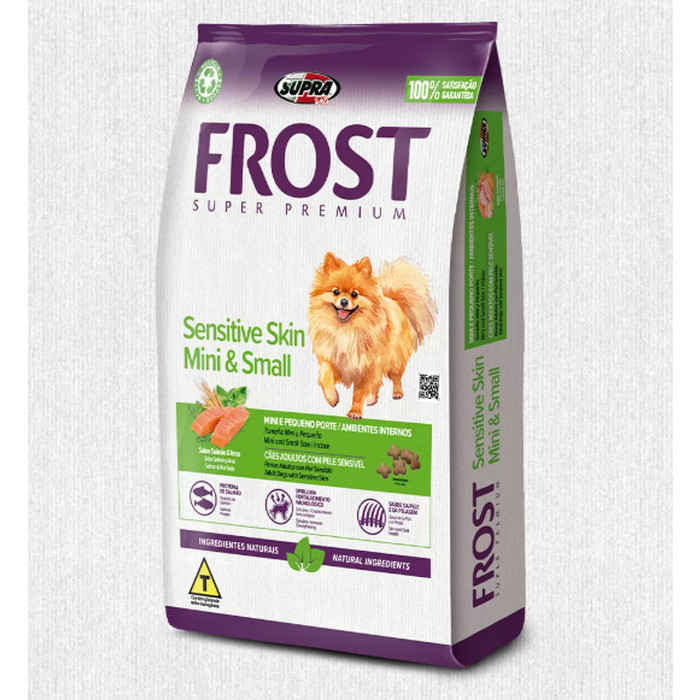 Raçao Frost Cães Mini e Pequenos Sensitive Skin Mini & Small 1Kg