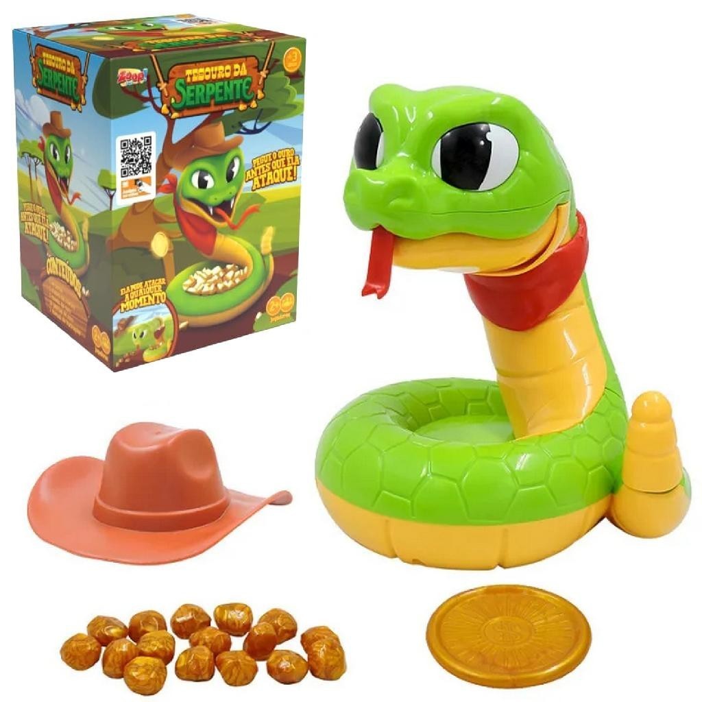 Tesouro Da Serpente Jogo Estratégico Brinquedo Jogo Zoop Toy
