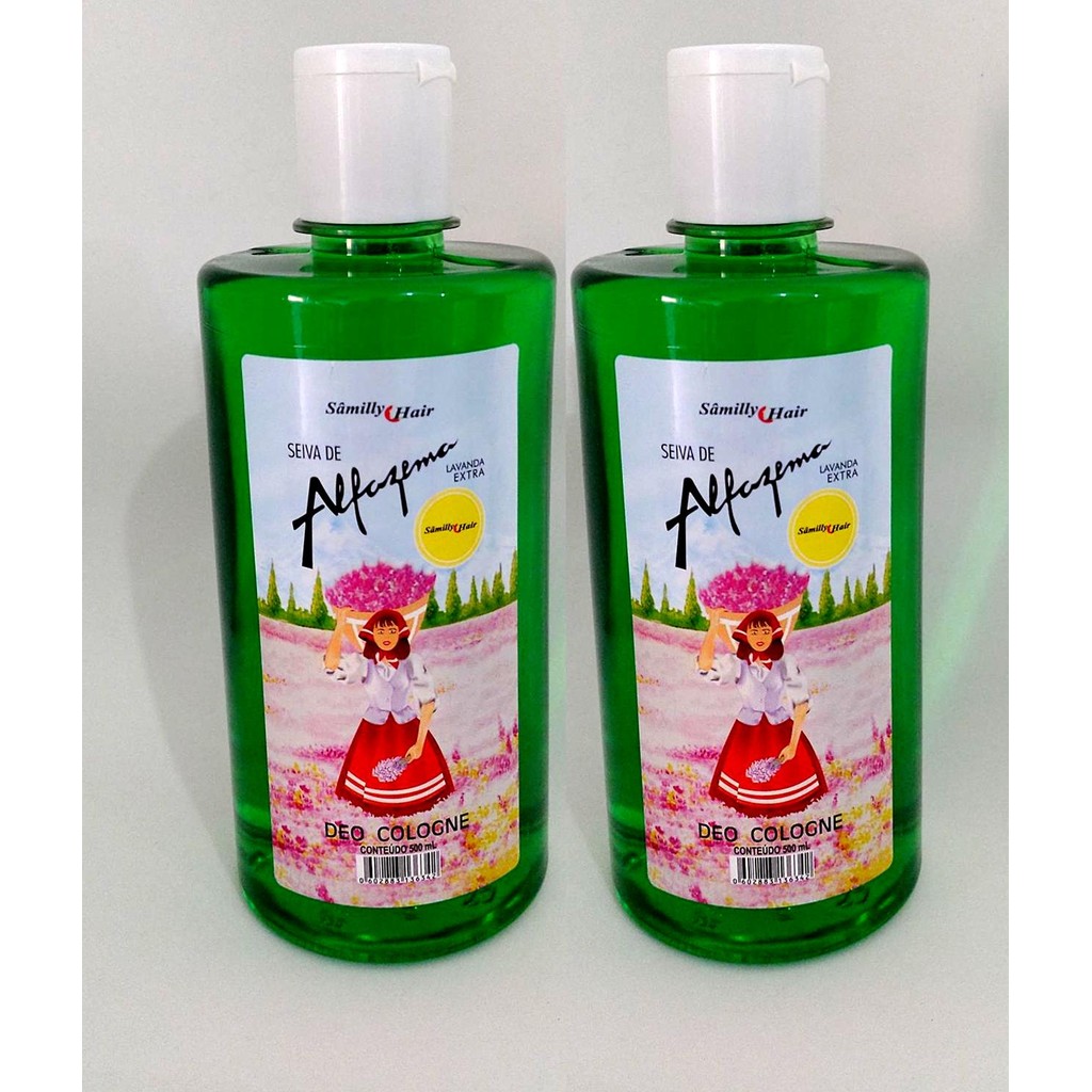 Alfazema Seiva Lavanda 500 ML kit em Oferta na Shopee