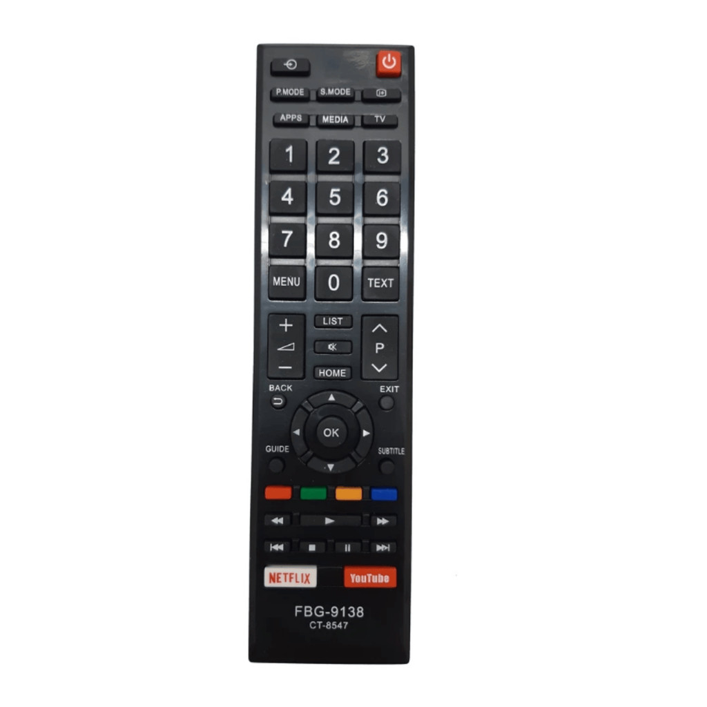 Controle Remoto TV Semp Toshiba FBG-9138