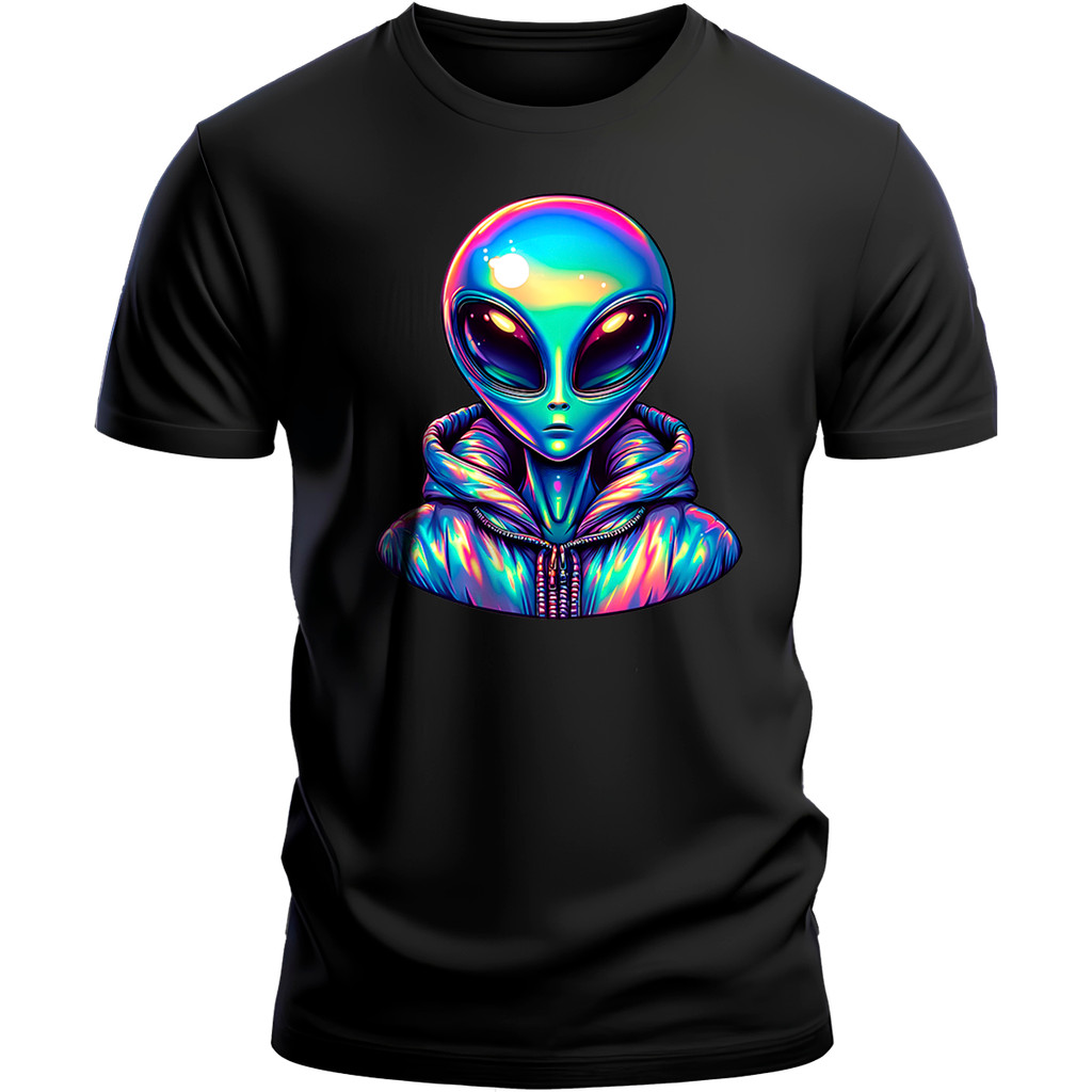 Blusa Disco Voador Abdução Alien UFO ET Alienigena Qualidade Unissex em Oferta na Shopee