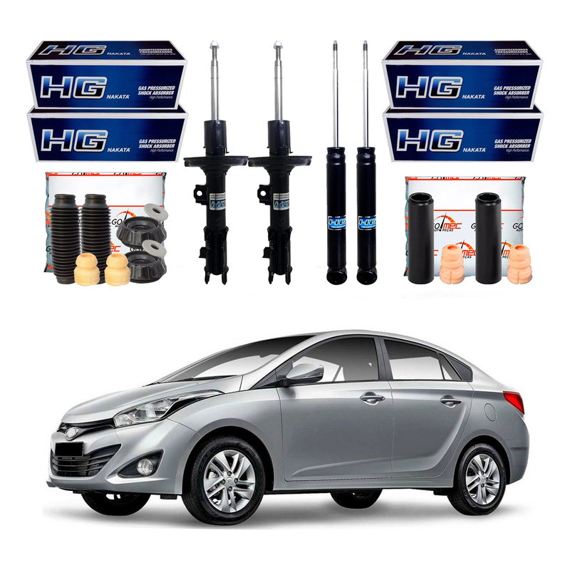 Amortecedor Dianteiro Traseiro Hb20s 1.0 1.6 2012 A 2015 em Oferta na Shopee