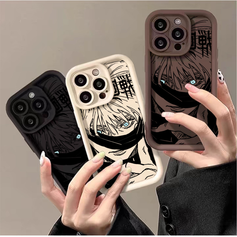 Capa de Silicone Macia para Telefone Jujutsu Kaisen para Samsung Galaxy A56 A16 A06 A55 A54 A54 A53 A15 A14 A35 A34 A17 