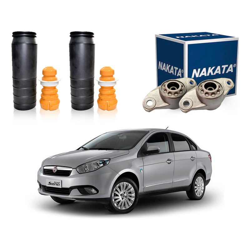 Kit Batente Traseiro Nakata Grand Siena 1.4 1.6 2012 A 2016