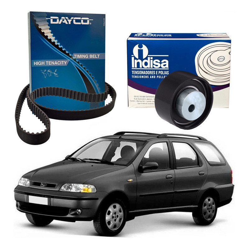 Kit Correia Dentada Tensor Palio Weekend 1.0 16v 2000 A 2003