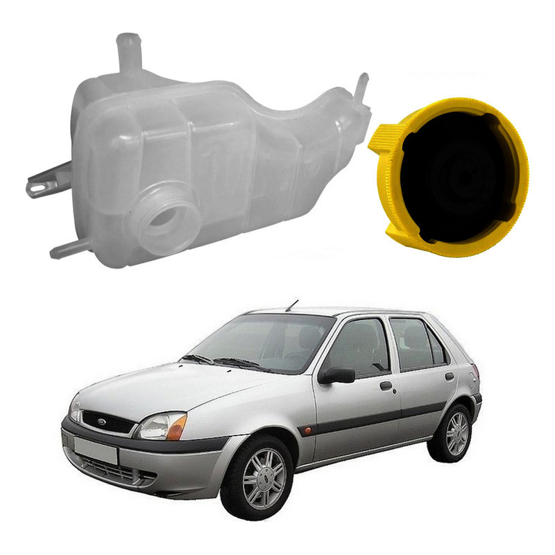 Reservatorio Agua Radiador Tampa Fiesta 1.0 1.6 2000 A 2002 em Oferta na Shopee