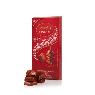 Barra De Chocolate Lindt Lindor Singles Ao Leite 100g em Oferta na Shopee