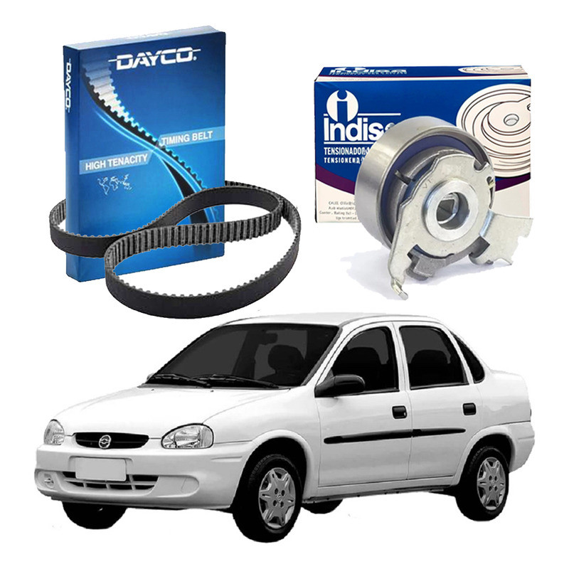 Kit Correia Dentada Tensor Corsa Sedan 1.0 16v 1999 A 2002 em Oferta na Shopee