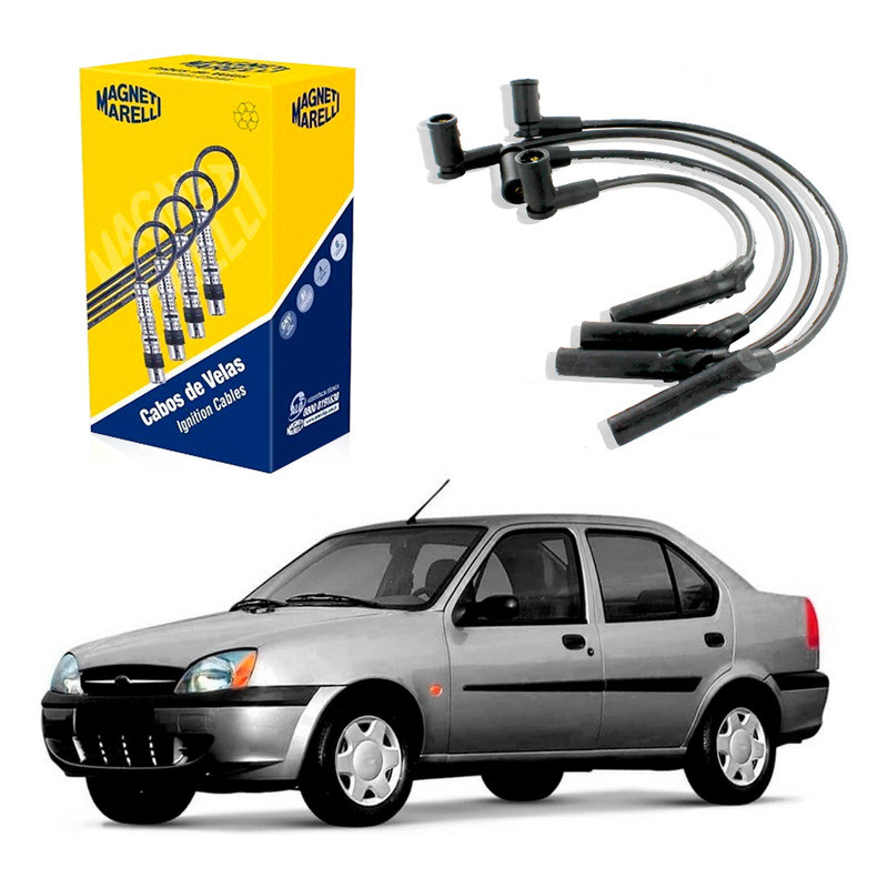 Cabo De Vela Marelli Fiesta Sedan 1.0 1.6 8v 2000 A 2004 em Oferta na Shopee