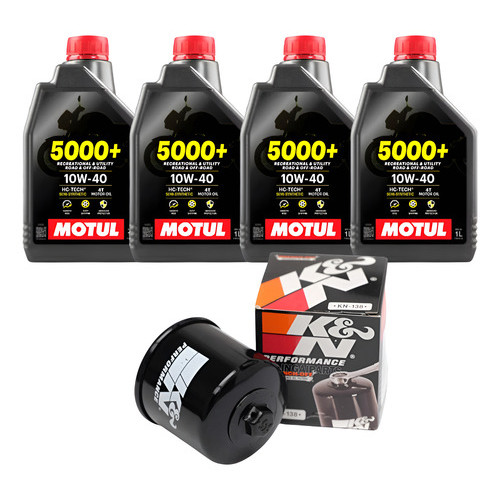 Kit Troca Óleo Motul Suzuki Bandit 650 1250 Srad 750 1000