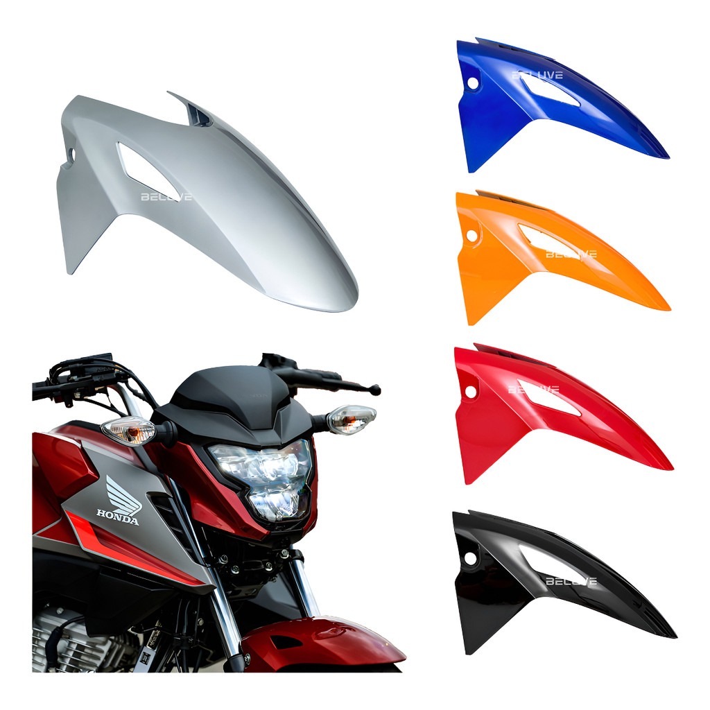 Bico Paralama Dianteiro Honda Titan Fan Start 160 2025 2026 Todas Cores em Oferta na Shopee