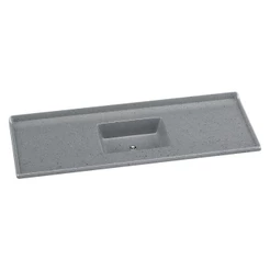 Pia de Cozinha Mármore Sintético 150x55cm Multimóveis CR20481