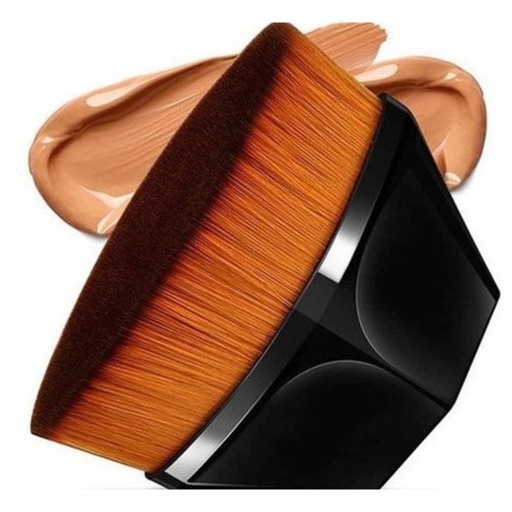 ANA1108 /1 Pincel Hexágono Para Base  +1 Esponja Para Maquiagem em Oferta na Shopee