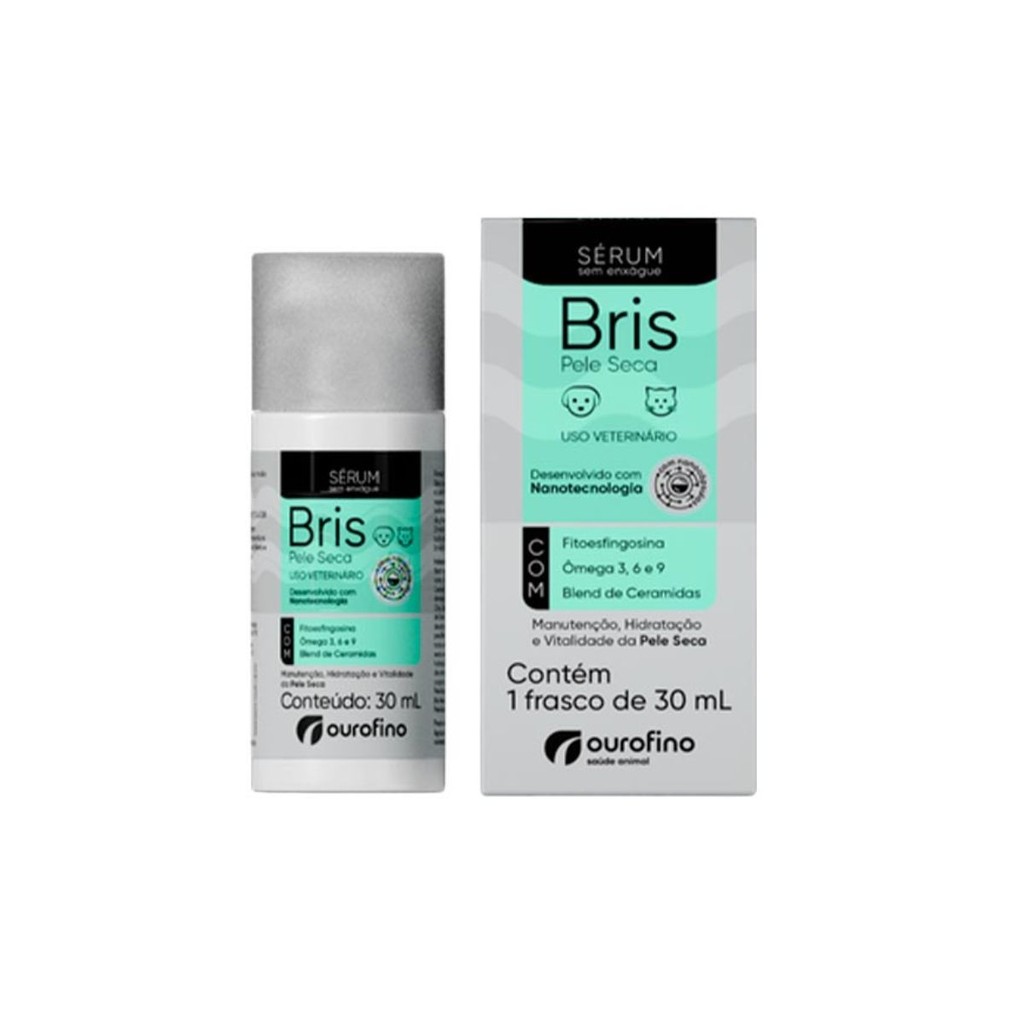 Bris Sérum Equilíbrio Pele Seca 30ml Cães e Gatos - OuroFino