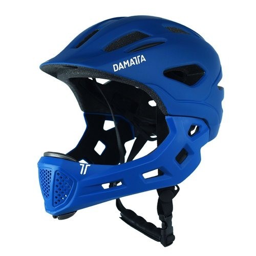 Capacete Infantil DaMatta Ciclismo Full Face Azul - M
