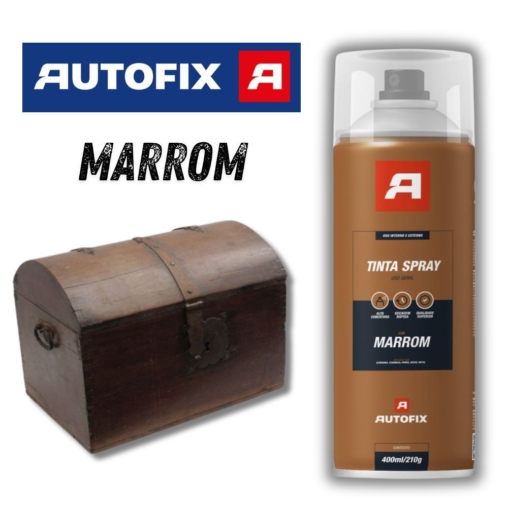 Premium Spray Marrom Uso Geral 400ml – durabilidade