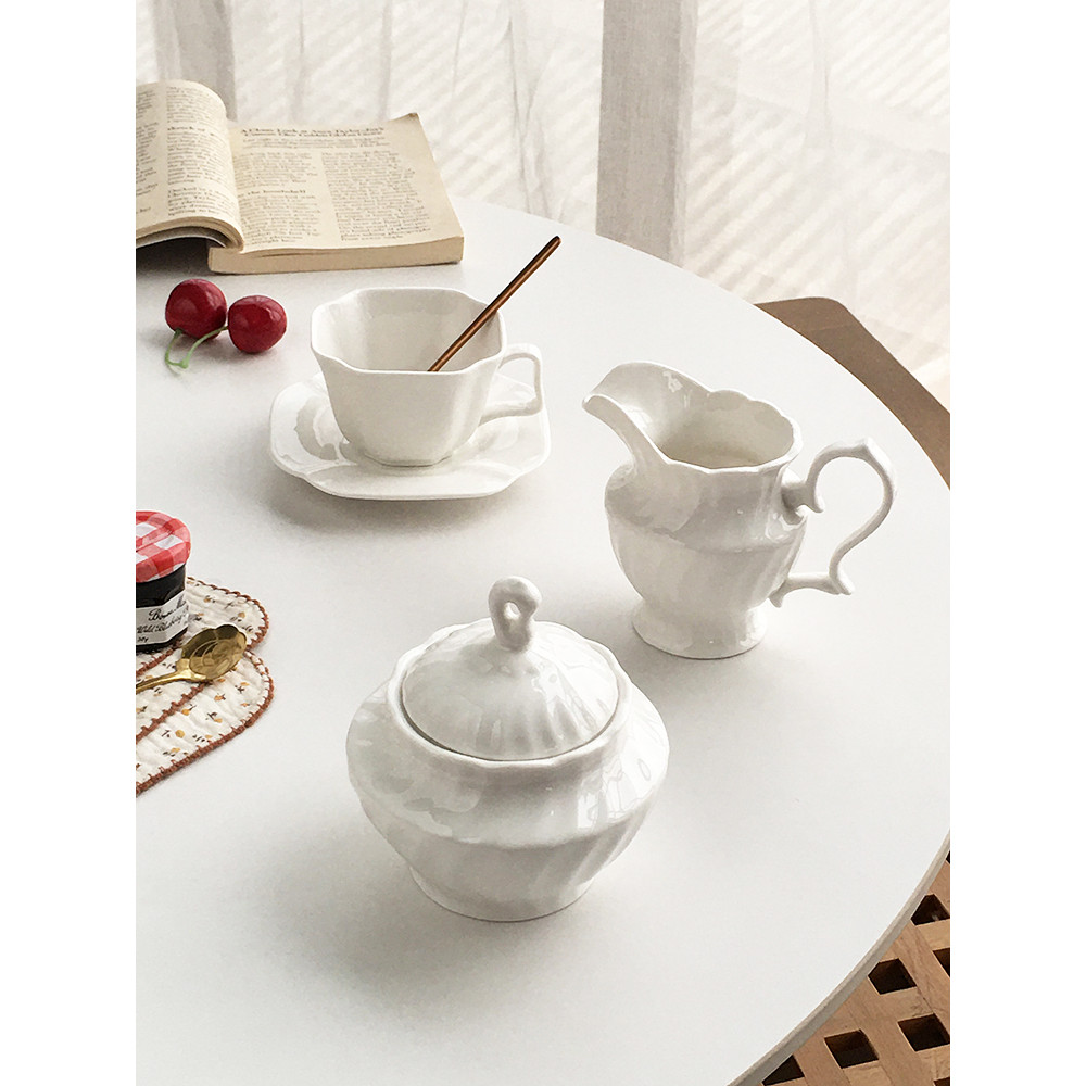 Annie jardim pedido de comércio exterior conjunto de pires de xícara de café de alto valor café da manhã doméstico chá d