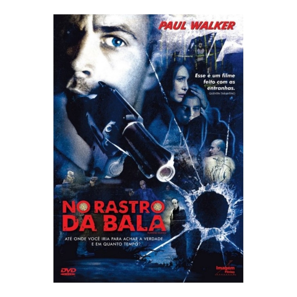 DVD No Rastro da Bala / Prova de Crime - Original Usado
