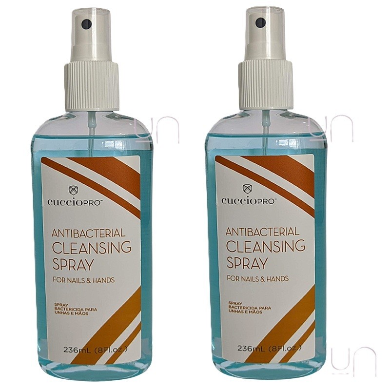 2  Cleansing Cuccio Star Nail Antibacterial Sany Spray 236ml