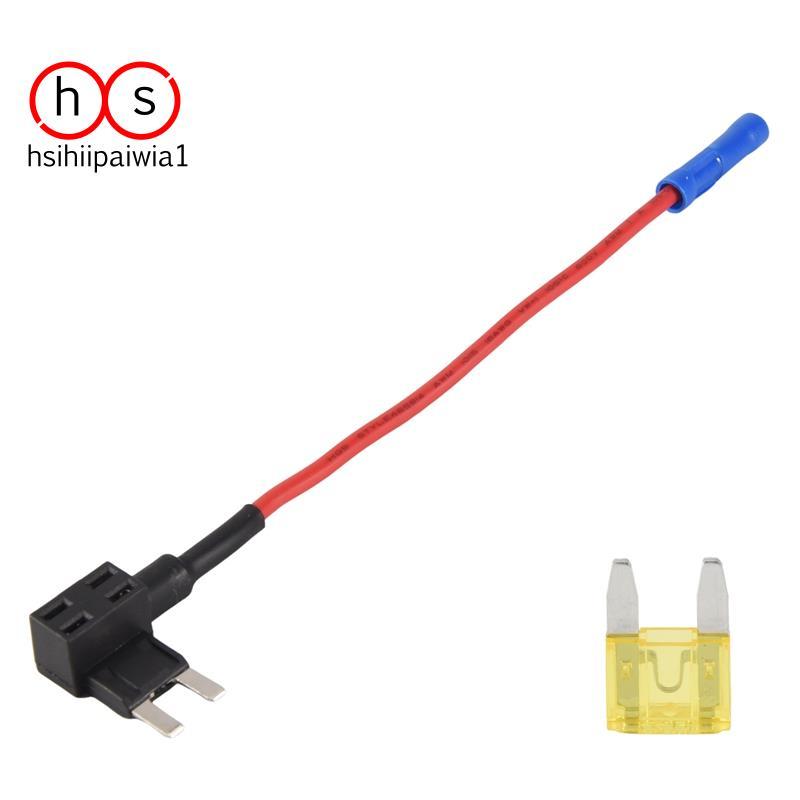 Torneira De Tensão Do Adaptador De Fusível De Lâmina De 2 Inserções Para Fusíveis Automotivos ATT Mini Perfil Baixo