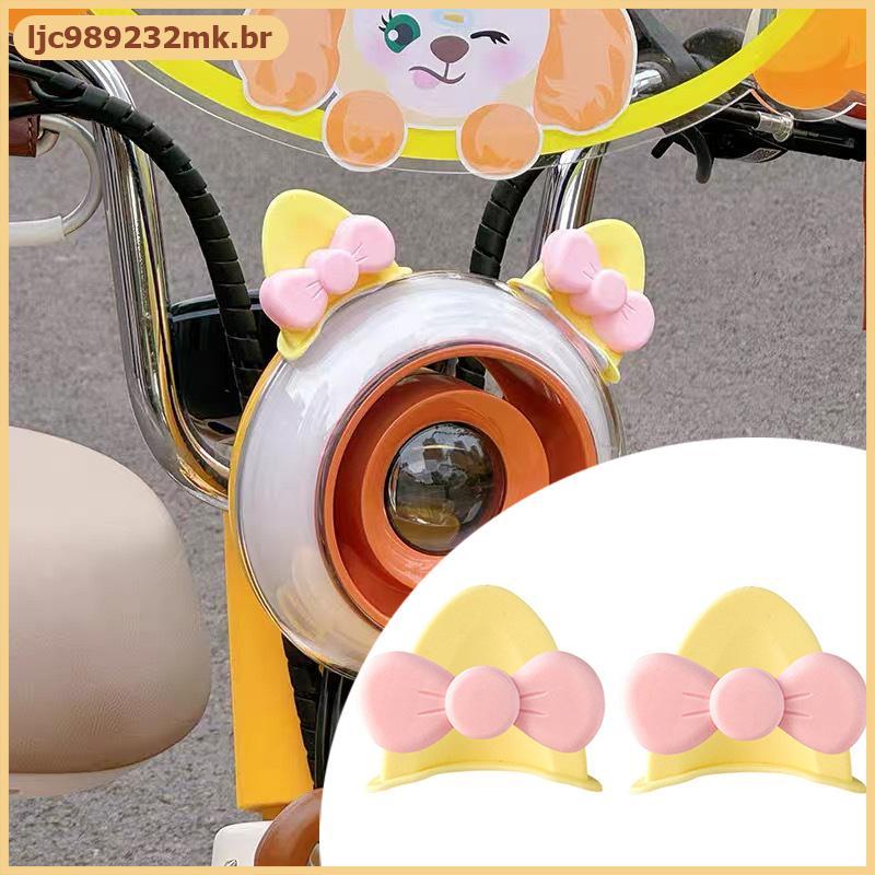 [MYBR] Capacete De Motocicleta Stiers Para Veículos Elétricos , Acessórios Decorativos Orelha De Gato E Urso Fofos [WELL
