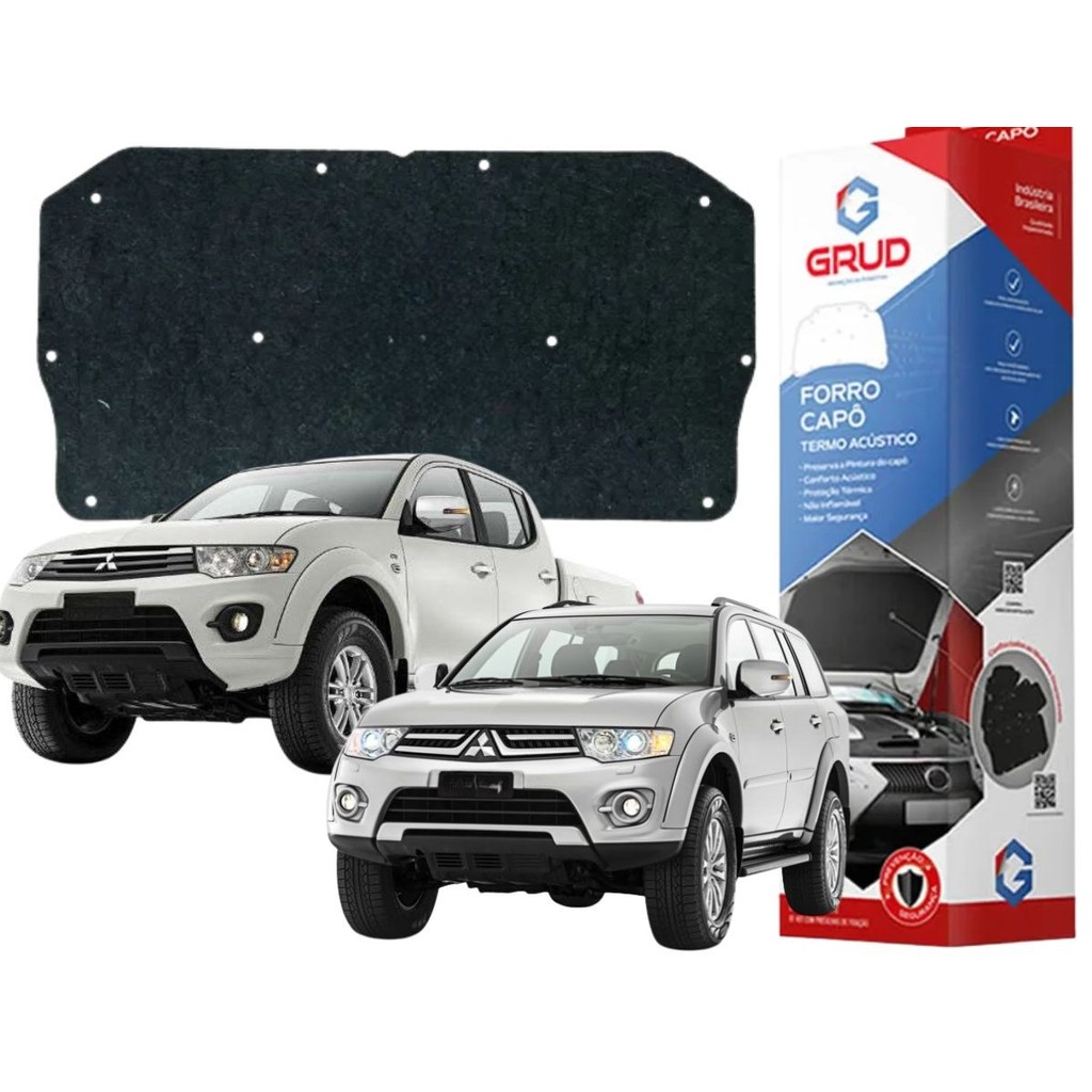Kit Forro de Capo para Mitsubishi L200 Triton / Pajero Dakar 2007 a 2015 com Grampo (GRUD GTC 5462)