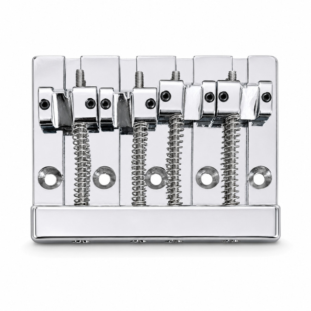 Ponte Para Contra Baixo 4 Cordas HiMass Estilo Jazz Bass Precision Bass Thida Cromada