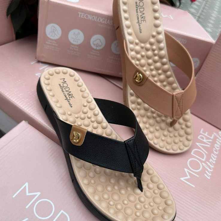 Chinelo Ortopedico Modare Esporao Massageador Macio Ultraconforto