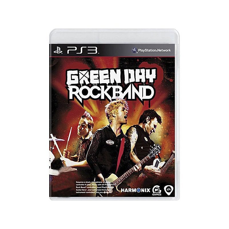 Jogo Green Day Rock Band - PS3 - Usado - Original