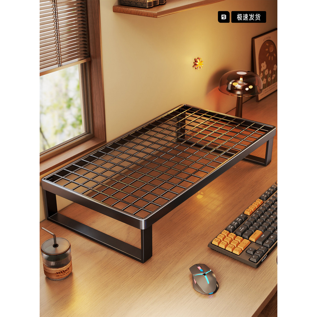 Suporte para Laptop Base de resfriamento de mesa Rack de churrasco Display de mesa doméstico Base de aumento Rack de sup