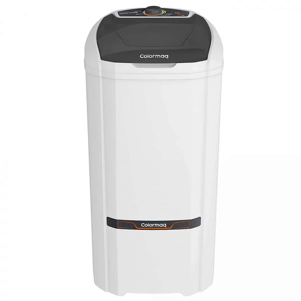 Lavadora Tanquinho 10Kg Colormaq Ecomax LCS10 Semiautomática Branca Elétrica Maquina Lavar Roupas