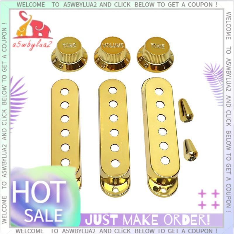 Tampa Do Interruptor De Engrenagem De Ajuste De Tom De Volume Conjunto De Carcaça De Captador De 8 Peças Para/SQ Guitarr