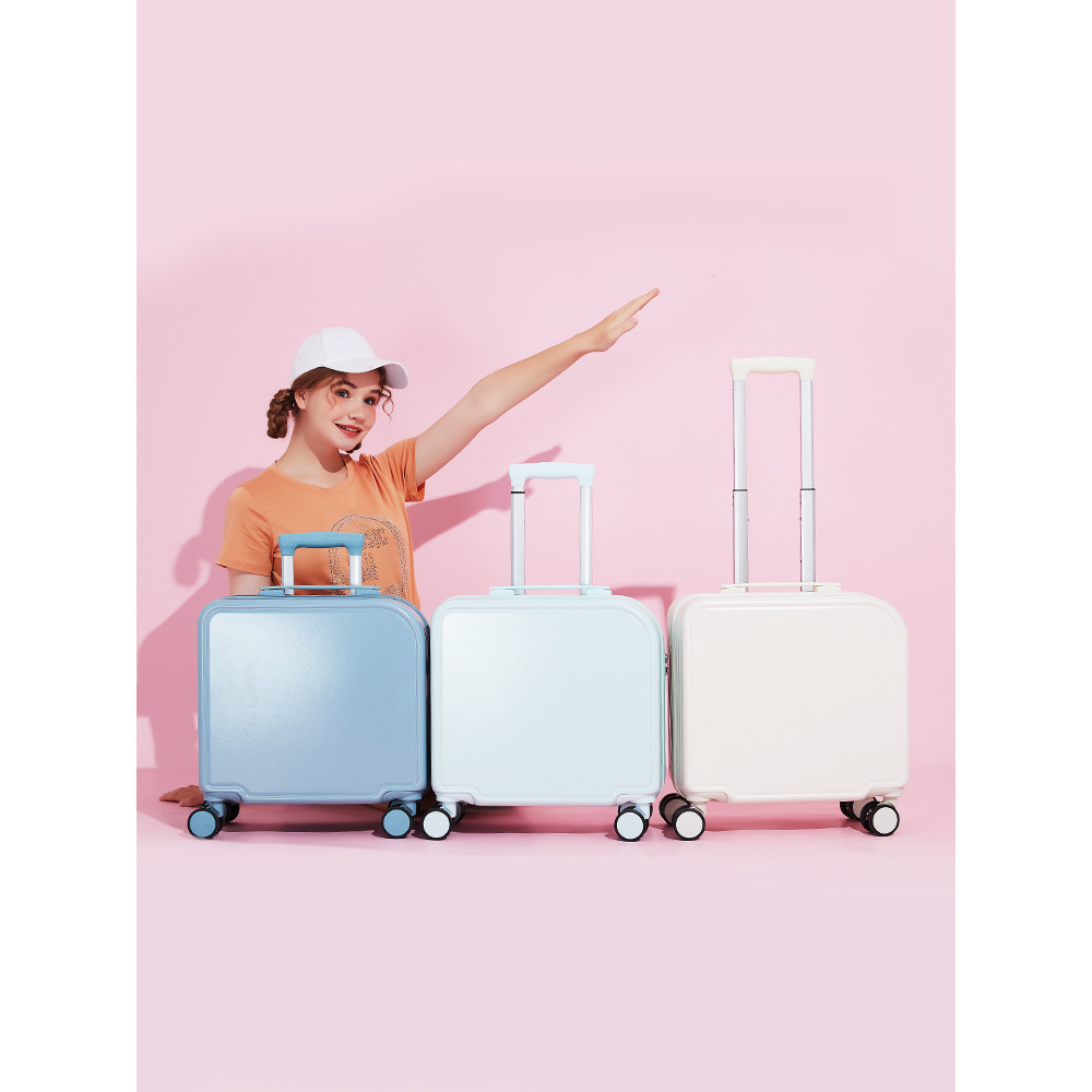 Bagagem feminina pequena embarque 60cm leve senha mala Mini tamanho pequeno avião viagem de negócios 67cm bagagem de cou