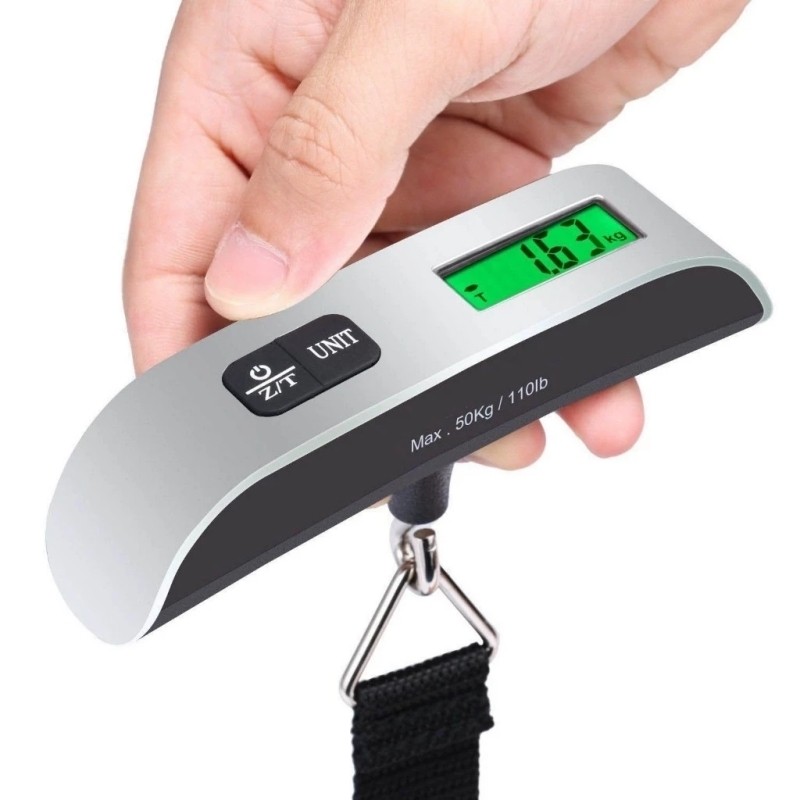 Balança Digital Portátil De Mão Mala Bagagem Até 50kg