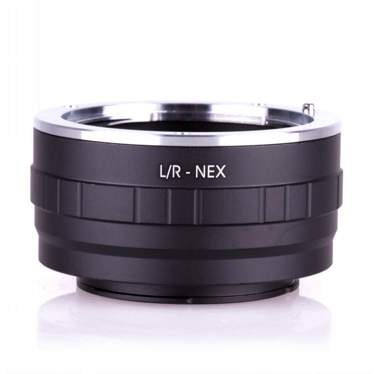 Anel adaptador de lente LR-NEX de alta precisão Lente Leica L/R para câmera sem espelho Sony