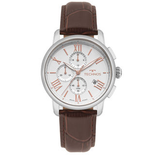 Relógio Technos Masculino Grandtech Prata - JS15ENY/0K