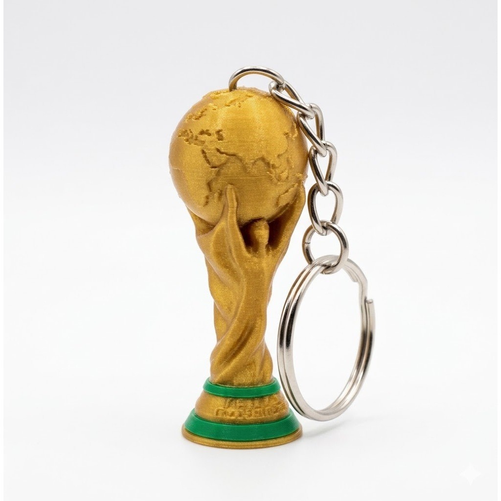 Kit Chaveiro Copa do Mundo - Impressão 3D Otima qualidade Chaveiro Revenda