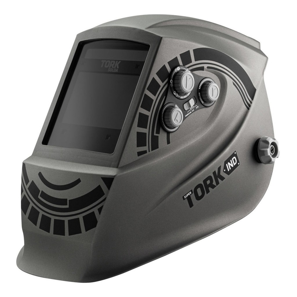 Máscara Capacete de Solda Control Solar MSEA 1003 Escurecimento Automático Cores Reais 8K Super Tork