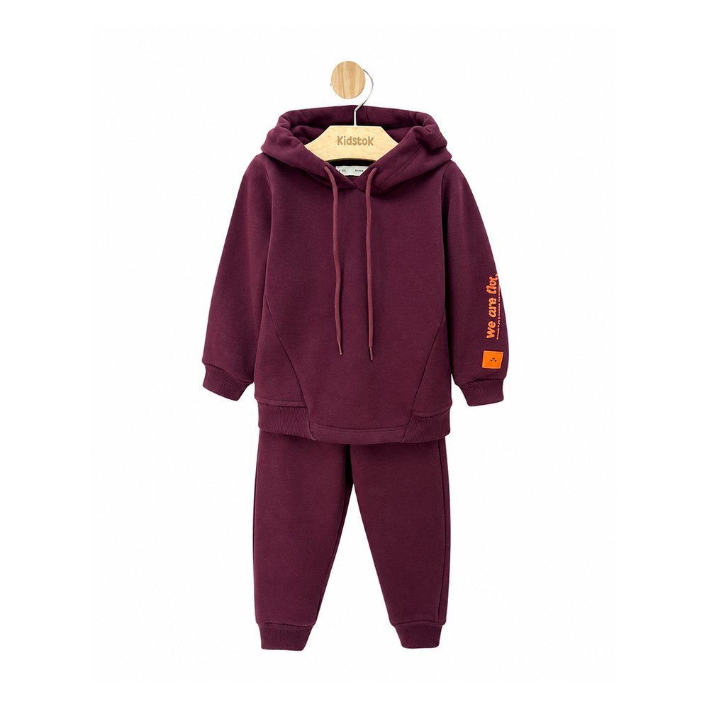 Conjunto Menino Blusão e Calça Moletom Escrita - FBR