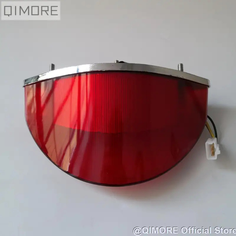 Lanterna Traseira para Scooter B08 B09 Keeway RY8 RX6 Focus F-act Vento Triton CPI Hussar Vmoto Monza JP50 Stels Tactic
