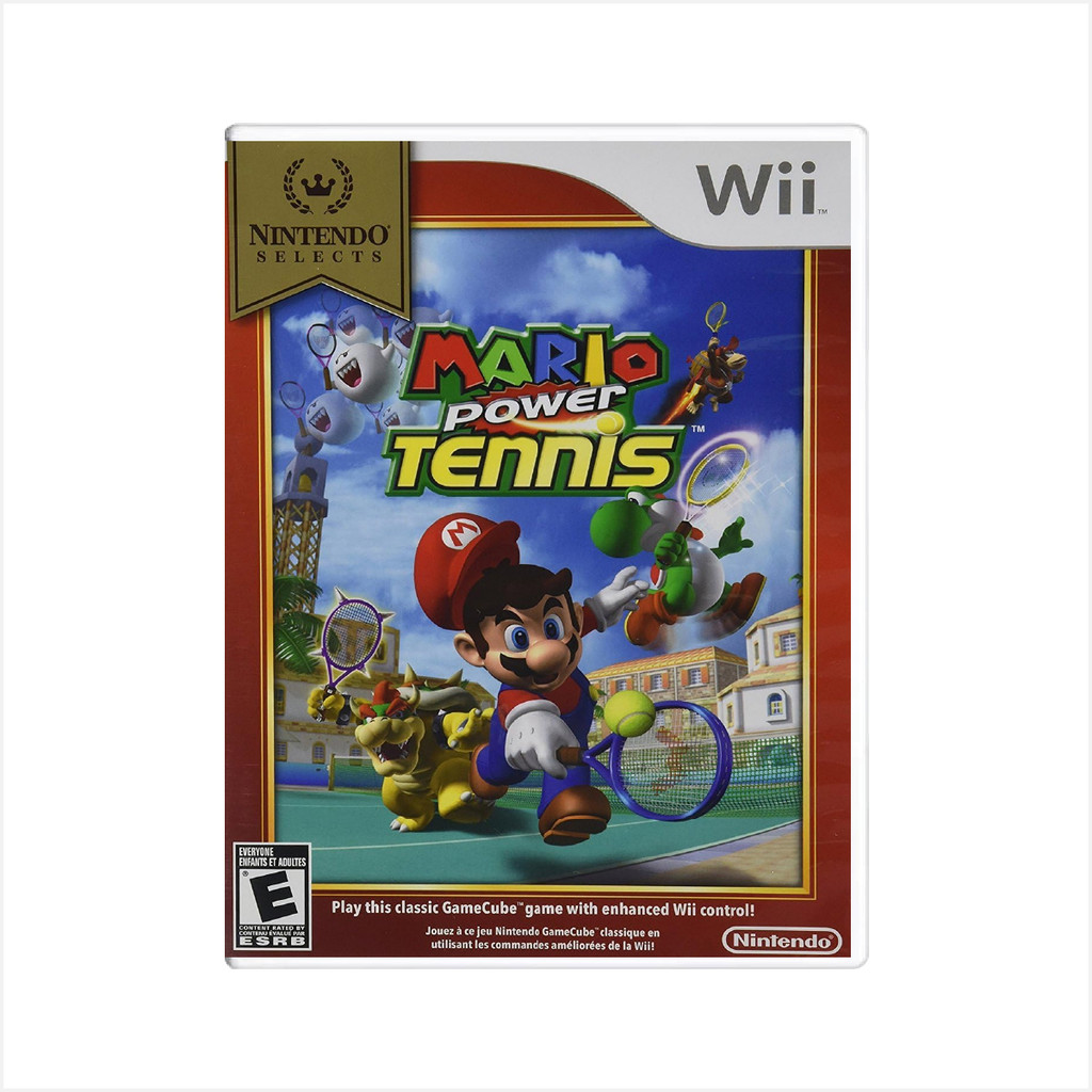 Jogo Mario Power Tennis - Wii - Usado - Original